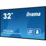 iiyama LH3260HS-B1AG beeldkrant Digitaal A-kaart 80 cm (31.5") LED Wifi 500 cd/m² Full HD Zwart Type processor Android 11 24/7 (LH3260HS-B1AG) thumbnail