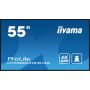 iiyama LH5560UHS-B1AG beeldkrant Digitaal A-kaart 138,7 cm (54.6") LED Wifi 500 cd/m² 4K Ultra HD Zwart Type processor Android 11 24/7 (LH5560UHS-B1AG) thumbnail