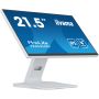 iiyama ProLite computer monitor 54,6 cm (21.5") 1920 x 1080 Pixels Full HD LCD Touchscreen Tafel Wit (T2252MSC-W2) thumbnail