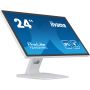 iiyama ProLite T2452MSC-W1 computer monitor 61 cm (24") 1920 x 1080 Pixels Full HD LCD Touchscreen Multi-gebruiker Wit (T2452MSC-W1) thumbnail