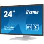iiyama ProLite T2452MSC-W1 computer monitor 61 cm (24") 1920 x 1080 Pixels Full HD LCD Touchscreen Multi-gebruiker Wit (T2452MSC-W1) thumbnail
