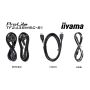 iiyama PROLITE Digitaal A-kaart 61 cm (24") LED 600 cd/m² Full HD Zwart Touchscreen (TF2438MSC-B1) thumbnail