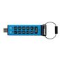 Kingston Technology IronKey Keypad 200 USB flash drive 256 GB USB Type-C 3.2 Gen 1 (3.1 Gen 1) Blauw (IKKP200C/256GB) thumbnail