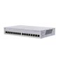 Cisco CBS110 Unmanaged L2 Gigabit Ethernet (10/100/1000) 1U Grijs (CBS110-16T-EU) thumbnail