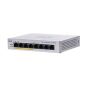 Cisco CBS110-8PP-D Unmanaged L2 Gigabit Ethernet (10/100/1000) Power over Ethernet (PoE) Grijs (CBS110-8PP-D-EU) thumbnail