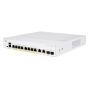 Cisco CBS250-8PP-E-2G-EU netwerk-switch Managed L2/L3 Gigabit Ethernet (10/100/1000) Zilver (CBS250-8PP-E-2G-EU) thumbnail