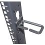 Intellinet 19" open frame rack, 26U, 4-post, bouwpakket, max. 360 kg draagvermogen, zwart (714242) thumbnail