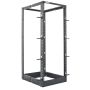 Intellinet 19" open frame rack, 26U, 4-post, bouwpakket, max. 360 kg draagvermogen, zwart (714242) thumbnail