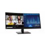 Lenovo ThinkVision P34w-20 LED display 86,7 cm (34.1") 3440 x 1440 Pixels Wide Quad HD Zwart (63F2RAT3EU) thumbnail