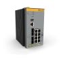 Allied Telesis AT-IE340-12GP-80 Managed L3 Gigabit Ethernet (10/100/1000) Power over Ethernet (PoE) Grijs (AT-IE340-12GP-80) thumbnail