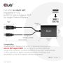 CLUB3D DisplayPort to Dual Link DVI-D HDCP OFF version Active Adapter M/F for Apple Cinema Displays (CAC-1010-A) thumbnail