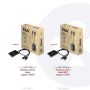 CLUB3D DisplayPort to Dual Link DVI-D HDCP OFF version Active Adapter M/F for Apple Cinema Displays (CAC-1010-A) thumbnail