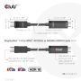 CLUB3D DisplayPort 1.4 to HDMI 4K120Hz or 8K60Hz HDR10 Cable M/M 3m/9.84ft (CAC-1087) thumbnail