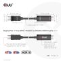CLUB3D DisplayPort 1.4 to HDMI 4K120Hz or 8K60Hz HDR10 Cable M/M 3m/9.84ft (CAC-1087) thumbnail