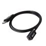 CLUB3D Mini DisplayPort 1.4 to DisplayPort Extension Cable 8K60Hz DSC 1.2 HBR3 HDR Bidirectional F/M 1m (CAC-1120) thumbnail