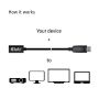 CLUB3D Mini DisplayPort 1.4 to DisplayPort Extension Cable 8K60Hz DSC 1.2 HBR3 HDR Bidirectional F/M 1m (CAC-1120) thumbnail