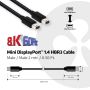 CLUB3D Mini DisplayPort 1.4 Kabel HBR3 8K60Hz M/M 2 meter (CAC-1164) thumbnail