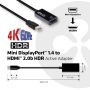 CLUB3D Mini DisplayPort 1.4 to HDMI 2.0b HDR Active Adapter (CAC-1180) thumbnail