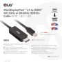 CLUB3D MiniDisplayPort 1.4 to HDMI 4K120Hz or 8K60Hz HDR10+ Cable M/M 1.8m / 6ft (CAC-1187) thumbnail