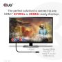 CLUB3D MiniDisplayPort 1.4 to HDMI 4K120Hz or 8K60Hz HDR10+ Cable M/M 1.8m / 6ft (CAC-1187) thumbnail