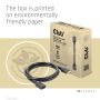 CLUB3D Ultra High Speed HDMI Extension Cable 4K120Hz 8K60Hz 48Gbps M/F 1 m / 3.28 ft 30AWG (CAC-1322) thumbnail