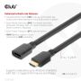 CLUB3D Ultra High Speed HDMI Extension Cable 4K120Hz 8K60Hz 48Gbps M/F 1 m / 3.28 ft 30AWG (CAC-1322) thumbnail