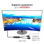 CLUB3D HDMI 2.0 TO DISPLAYPORT 1.2 4K60HZ HDR M/F ACTIVE ADAPTER Zwart (CAC-1331) thumbnail