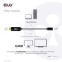 CLUB3D HDMI to USB Type-C 4K60Hz Active Adapter M/F (CAC-1333) thumbnail