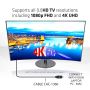 CLUB3D HDMI 2.0 4K60Hz UHD 360 Graden roterende kabel 2 meter (CAC-1360) thumbnail