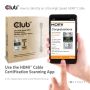 CLUB3D Ultra High Speed HDMI 4K120Hz, 8K60Hz Certified Cable 48Gbps M/M 1 m/3.28 ft 1Meter (CAC-1371) thumbnail