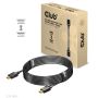 CLUB3D Ultra High Speed ​​HDMI™2.1 gecertificeerde kabel 4K120Hz, 8K60Hz 48Gbps M/V 4 Meter (CAC-1374) thumbnail