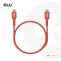 CLUB3D USB2 Type-C Bi-Directional USB-IF Certified Cable Data 480Mb, PD 240W(48V/5A) EPR M/M 1m / 3.23 ft (CAC-1511) thumbnail