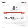 CLUB3D USB2 Type-C Bi-Directional USB-IF Certified Cable Data 480Mb, PD 240W(48V/5A) EPR M/M 3m / 9.84 ft (CAC-1513) thumbnail