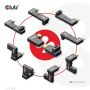 CLUB3D USB Type-C Gen2 Angled Adapter set van 2 - 4K120Hz M/V (CAC-1528) thumbnail