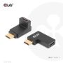 CLUB3D USB Type-C Gen2 Angled Adapter set van 2 - 4K120Hz M/V (CAC-1528) thumbnail