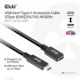 CLUB3D USB Gen1 Type-C Extensie kabel 5Gbps 60W(20V/3A) 4K60Hz M/F 1m/3.28ft (CAC-1531) thumbnail
