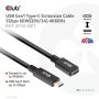 CLUB3D USB Gen1 Type-C Extensie kabel 5Gbps 60W(20V/3A) 4K60Hz M/F 1m/3.28ft (CAC-1531) thumbnail