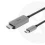 CLUB3D USB Gen2 Type-C to HDMI 4K120Hz 8K60Hz HDR10 with DSC1.2 Active Cable M/M 3m (CAC-1587) thumbnail
