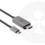 CLUB3D USB Gen2 Type-C to HDMI 4K120Hz 8K60Hz HDR10 with DSC1.2 Active Cable M/M 3m (CAC-1587) thumbnail