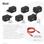 CLUB3D Travel Charger PPS 65Watt GAN technology, Triple port (2x USB Type-C + USB Type-A) Power Delivery(PD) 3.0 Support (CAC-1913EU) thumbnail