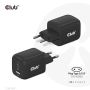 CLUB3D Travel Charger PPS 65Watt GAN technology, Triple port (2x USB Type-C + USB Type-A) Power Delivery(PD) 3.0 Support (CAC-1913EU) thumbnail