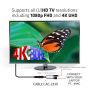 CLUB3D HDMI™ Naar DisplayPort™ Adapter M/V met USB voeding (CAC-2330) thumbnail