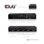 CLUB3D HDMI™ 2.0 UHD 4K60Hz SwitchBox 4 poorten en inbegrepen IR-afstandsbediening (CSV-1370) thumbnail