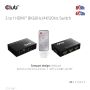 CLUB3D 3 to 1 HDMI™ 8K60Hz/4K120Hz Switch (CSV-1381) thumbnail