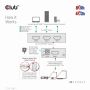 CLUB3D 3 to 1 HDMI™ 8K60Hz/4K120Hz Switch (CSV-1381) thumbnail
