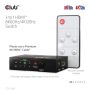 CLUB3D 3 to 1 HDMI™ 8K60Hz/4K120Hz Switch (CSV-1381) thumbnail