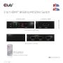 CLUB3D 3 to 1 HDMI™ 8K60Hz/4K120Hz Switch (CSV-1381) thumbnail