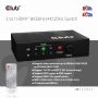 CLUB3D 3 to 1 HDMI™ 8K60Hz/4K120Hz Switch (CSV-1381) thumbnail