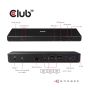 CLUB3D Type-C Universeel (2x 4K60Hz +1x 4K30Hz), oplaad Docking Station 60W DisplayLink® gecertificeerd en DP alt modus - kensington lock (CSV-1562) thumbnail