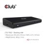 CLUB3D Type-C Universeel (2x 4K60Hz +1x 4K30Hz), oplaad Docking Station 60W DisplayLink® gecertificeerd en DP alt modus - kensington lock (CSV-1562) thumbnail